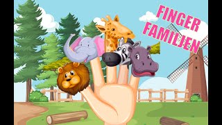 FINGER FAMILJEN 🐘🦒🦁🦓 [upl. by Harrison898]