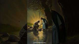 Jesus Baptism by John the Baptist  Biblical Stories Explained [upl. by Anavahs]