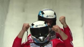 FIBT  2Man Bobsleigh World Cup 20132014  Winterberg Heat 2 [upl. by Suoirtemed837]