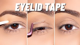 How amp Why to use Lid Tape if you have HOODED Eyes [upl. by Oirretna]