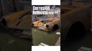 Removal Before  After corrosion removal carrestoration [upl. by Aramad849]