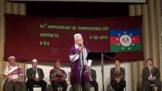 64th Chin National Day Mindat Song Om Cangä by Ling Ha Austin TX USA [upl. by Heppman]