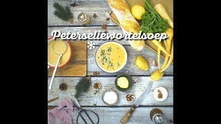 Peterseliewortelsoep  HelloFresh Kerstbox [upl. by Hobbie354]