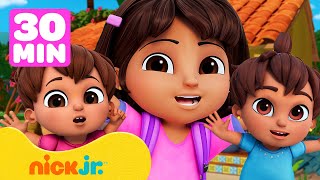 Dora y sus amigos  ¡Dora al rescate junto a su familia 💗 Compilación de 30 minutos  Nick Jr [upl. by Tichonn]