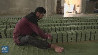 Olive soap industry revive in Syrias Aleppo [upl. by Nortad]