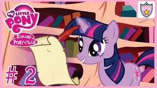 My Little Pony Explore Ponyville  Twilight Sparkle Golden Oak Library  Game for Kids [upl. by Perr227]