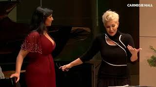 Joyce DiDonato Master Classes 2022 Mozart’s “Deh vieni non tardar” from “Le nozze di Figaro” [upl. by Oal]