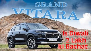 New 🔥GRAND VITARA Base Model 2024 Updated ❤️ Maruti Suzuki GRAND VITARA sigma White Colour Review [upl. by O'Brien]