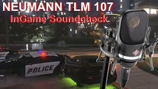 NEUMANN TLM 107 InGame Soundcheck German Neumann TLM 107 [upl. by Javler]