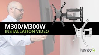 M300 TV Mount Installation Guide  Kanto Mounts [upl. by Aleedis]