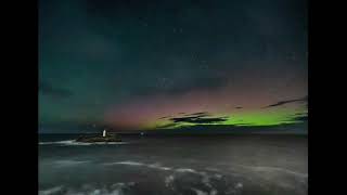 Godrevy Lighthouse Aurora [upl. by Infeld]