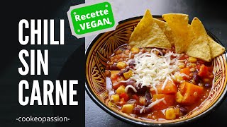 Recette chili sin carne VEGAN 😋 [upl. by Urd]