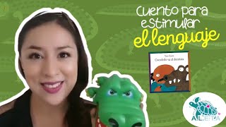 Cuentos para estimular el lenguaje  Cocodrilo va al dentista 🐊 Aleta Terapia [upl. by Niryt809]