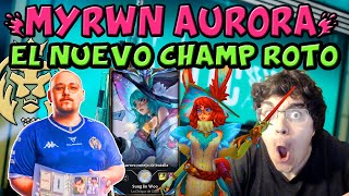 Myrwn lo vuelve a hacer juega y destroza con Aurora en Challenger ¿Campeón extremadamente roto [upl. by Bili506]