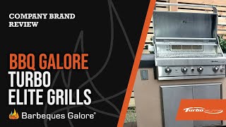 Turbo Elite Barbecue Grill Overview from Barbeques Galore [upl. by Yaja]