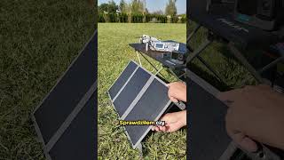 Mały rozkładany panel słoneczny z Temu  Solar Panel 30W fotowoltaika [upl. by Sanborne]