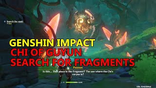 Genshin Impact Chi of Guyun Side Quest  Search for Fragments [upl. by Aggarwal]