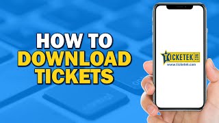 How To Download Tickets on Ticketek Еаsiest Way [upl. by Cissy620]