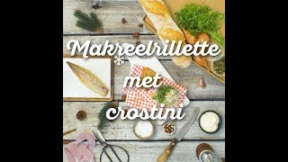 Makreelrillette met crostini  HelloFresh Kerstbox [upl. by Ybsorc128]