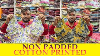 NON PADDED COTTON PRINTED [upl. by Ultima]