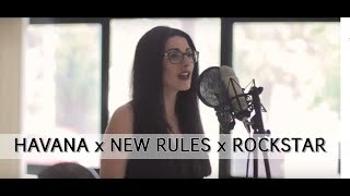 HAVANA x NEW RULES x ROCKSTAR  ft Jena Marino [upl. by Andrien]