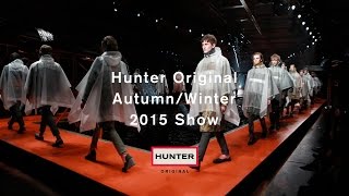 Hunter Original AutumnWinter 2015 London Fashion Week Show [upl. by Ettenauq44]