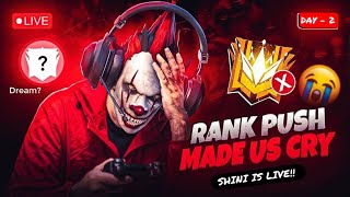 Grandmaster Live Rank Push Free Fire Telugu  Shinigami is Live  Telugu Gaming Live shinigamiff [upl. by Mcfadden]