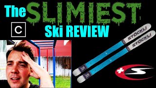 The SLIMIEST Ski Review By CURATED for Stockli Skis [upl. by Ditter]