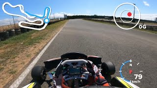 Karting 125 ROTAX MAX POV ONBOARD  GoPro Hero 9  Dunois Kart Track [upl. by Church]