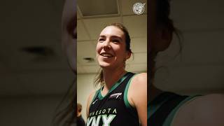 Minnesota Lynx tunnel talk after victory over Connecticut Sun [upl. by Oleic]