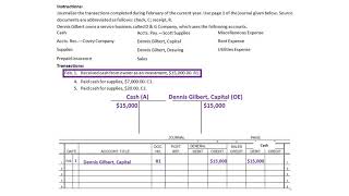 Accounting A Chapter 31 Video Lesson  Journalizing transactions in fivecolumn journal [upl. by Atila65]