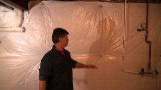 Basement Concrete Wall Insulation Wrap [upl. by Maitland351]