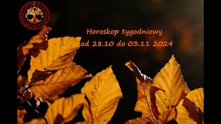 Horoskop tygodniowy od 28 pazdziernika do 3 listopada 2024runy horoskop znakizodiaku magia [upl. by Francie]