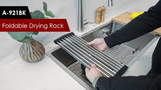 A921BK  Foldable Drying Rack  Stylish [upl. by Ydnec]