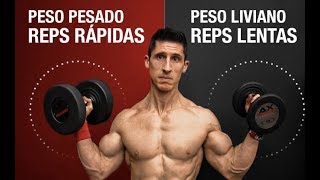 Cómo HACER REPETICIONES Para Aumentar MASA MUSCULAR [upl. by Eyaf]