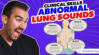 Lung Auscultation for Nursing Students Identify and Interpret Abnormal Breath Sounds [upl. by Sioux]