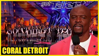 Esse coral emocionou Terry Crews no Americas Got Talent  Coral Detroit [upl. by Douty]