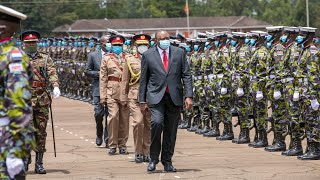 ELDORET LIVE PRESIDENT UHURU PRESIDES OVER KDF PASS OUT PARADE 2021 [upl. by Syramad]