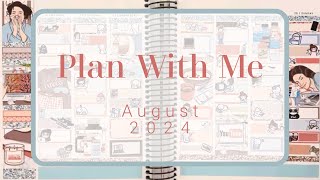 Plan with Me feat Pink Leaf Prints [upl. by Choong]