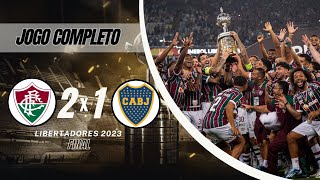 Fluminense x Boca Juniors  FINAL  Copa Libertadores 2023  Jogo Completo [upl. by Clea]