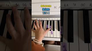 TUTO ADÈLE SOMEONE LIKE YOU PIANO FACILE DEBUTANT piano tuto adele chant someone viral [upl. by Eniarrol]