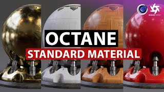 Octane for Cinema 4D A Guide to Creating Realistic Materials [upl. by Aihseya]