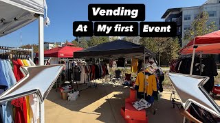 VENDING MY FIRST EVENT IN ATLANTA 😱🤯 [upl. by Merdith]