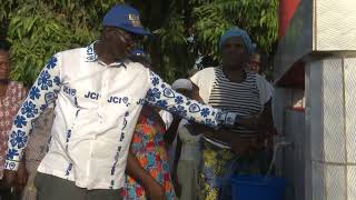 La Jeune Chambre Internationale de Bouaké fait don dun forage au village de N’Drikro [upl. by Slocum]