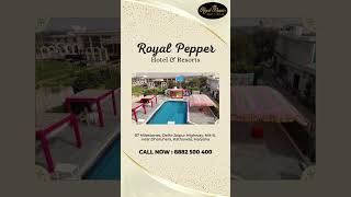 Experience a wedding venue that matches your dreams at Royal Pepper Hotel and Resort [upl. by Devlen]