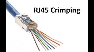 RJ45 Crimping Technic in Hindi  RJ45 कनेक्टर को कैसे लगाते है  MIE [upl. by Donaldson]