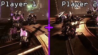 SPLITSCREEN in Transformers War for Cybertron [upl. by Izawa]