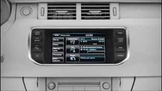 How to adjust audio system settings  Range Rover Evoque 2012 [upl. by Deehahs]