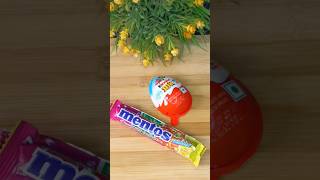 Kinder Joy Box Or Mentos Rainbow Toffee Popsicle shorts youtubeshortsviralvideo [upl. by Kaltman]