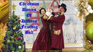 Dances of Dickens Fezziwig’s Ball dance history christmas [upl. by Hedda]